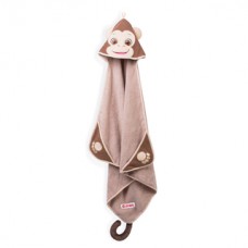 Cubbie Monkey Hooded Towel