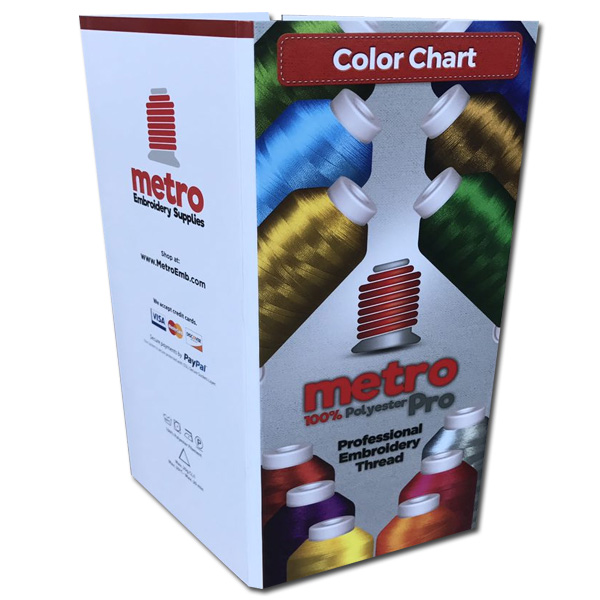 Metro Embroidery Thread Color Chart